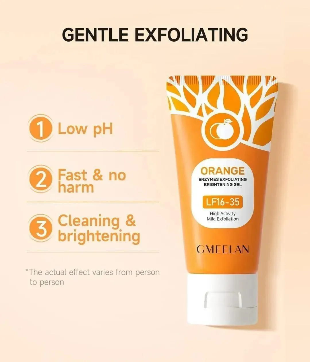 Orange Enzymes Brightening Gel for All Skin Types - Image 2