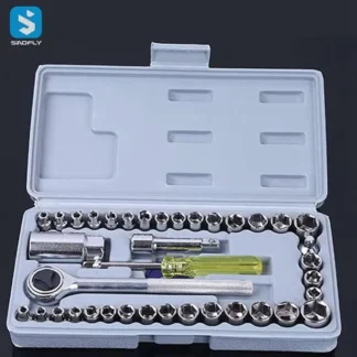 Chrome Vanadium 40-Piece Tool Kit Set