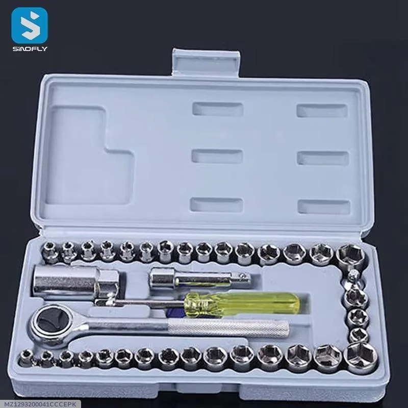 Chrome Vanadium 40-Piece Tool Kit Set - Image 6
