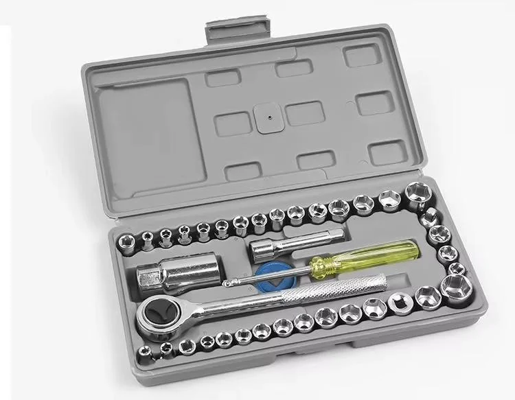 Chrome Vanadium 40-Piece Tool Kit Set - Image 3