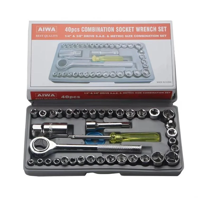 Chrome Vanadium 40-Piece Tool Kit Set - Image 4