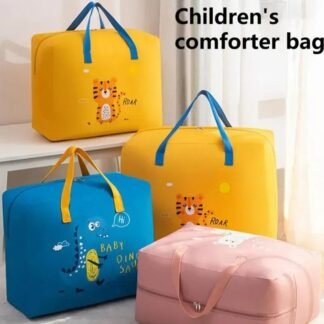 Children's Dinosaur Travel Bags Non-Woven Zipper Closure