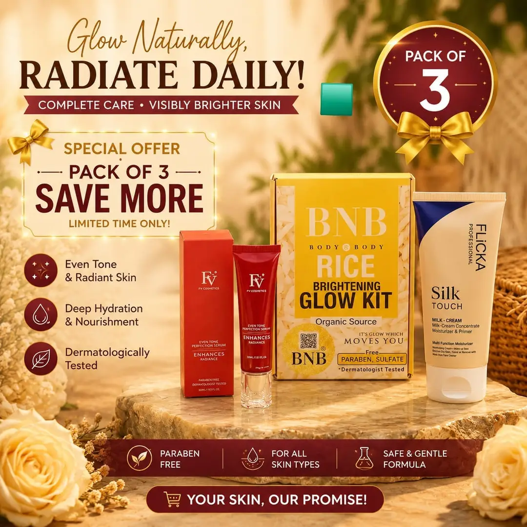 3 in 1 Makeup & Skincare Bundle